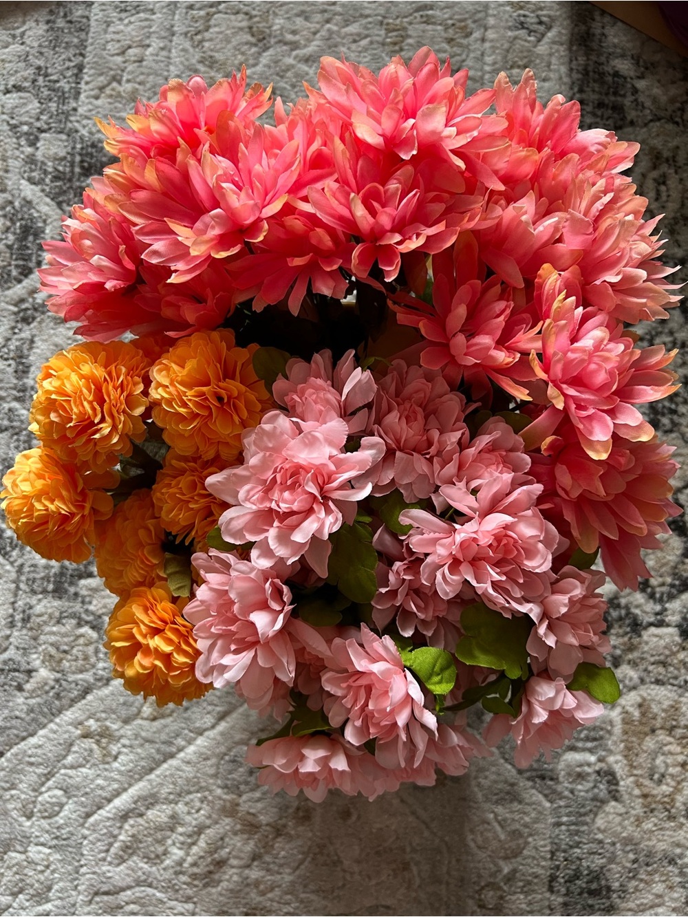 Flower Bundle - Gorgeous Pink, Coral, Golden Bunch - NWT
